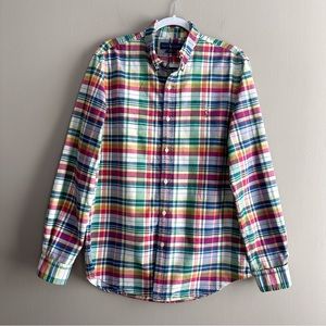 Ralph Lauren Multicolor Plaid Dress Shirt
